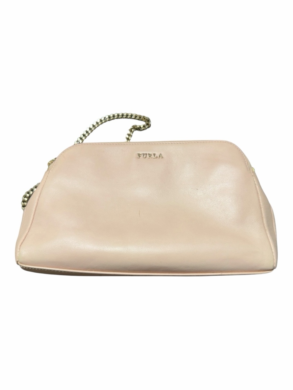 Furla Capriccio Leather Chain Shoulder Bag